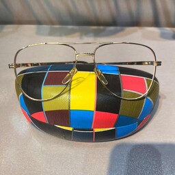فریم عینک طبی مردانه فریم فلزی رنگ ثابت 