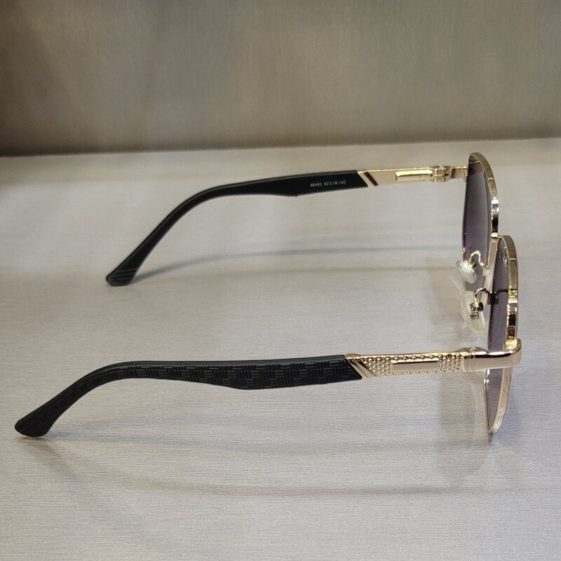 عینک آفتابی مارک ری بن فریم فلزی کائوچویی مدل96482 