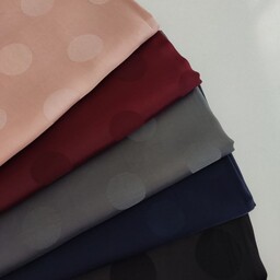 مجموعه 5 رنگی روسری نخی ژاکارد زنانه ،قواره ی 140 در 140  ریشه پرزی، بسیار با کیفیت و زیبا، مجلسی بهاره