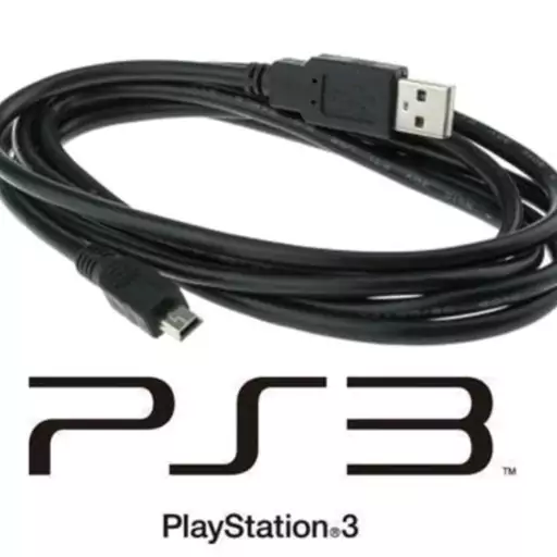 کابل شارژ دسته ps3اورجینال 