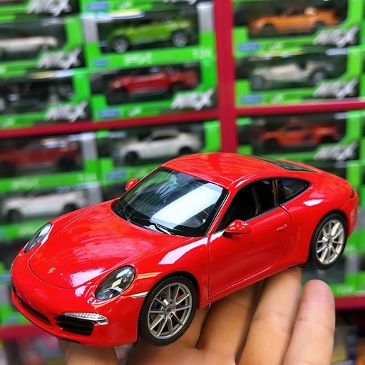 ماکت ماشین  فلزی پورشه PORSCHE 911 careers S