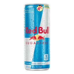 نوشیدنی انرژی زا ردبول مدل رژیمی بدون قند redbull 250 ml

