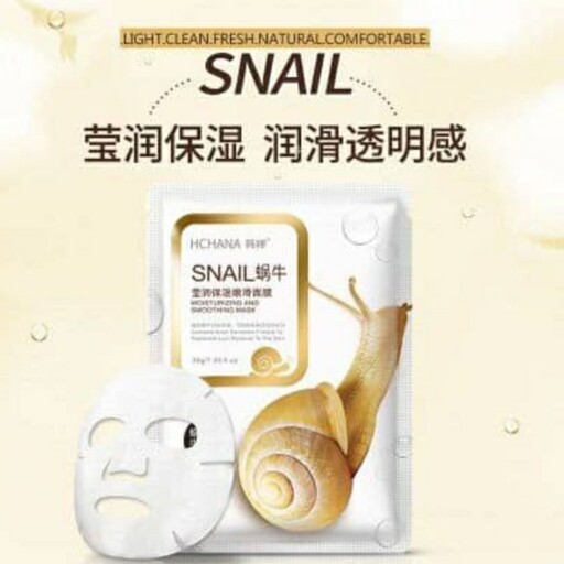 ماسک ورقه ای حلزون رورک Snail Mas

