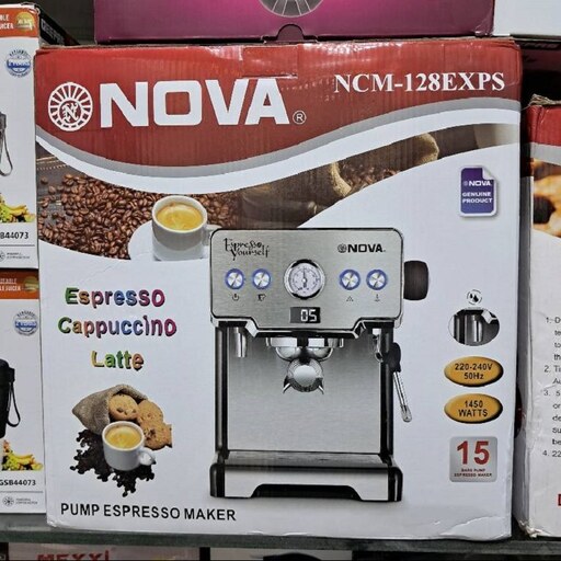 اسپرسوساز نوا مدل NOVA NCM-128EXPS (پس کرایه)