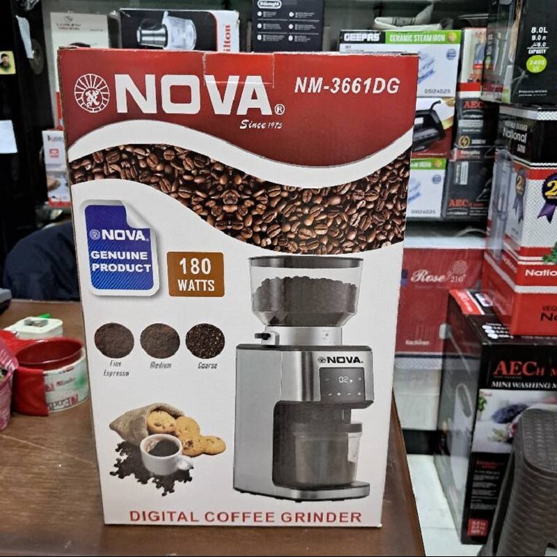 آسیاب قهوه نوا مدل NM-3661DG با ارسال رایگان