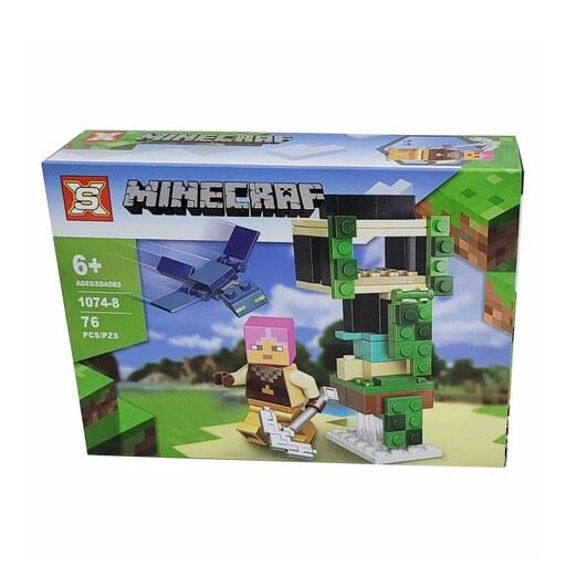 لگو ماینکرافت MINECRAFT با مینی فیگور SX 1074-8