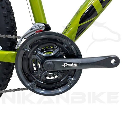 دوچرخه کوهستان پاور سایز 27.5 مدل SPORT2.0D AT دیسکی (21 دنده) سبز پررنگ-مشکی.کد 1016012