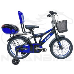 دوچرخه بچگانه اوکی سایز 16 مدل PRADO - HR 141 مشکی -آبی.کد 1018015