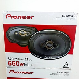 بلندگوی خودرو باند بیضی پایونیر  مدل TS-A6978S قدرت 650 وات (محصول اصلی ویتنام Pioneer) بسته دو عددی