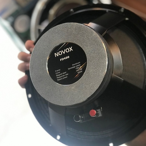 بلندگو 12 اینچ خام novox مدل FD400