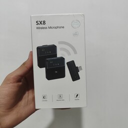 میکروفون یقه ای دو فرستنده SX8 Dual