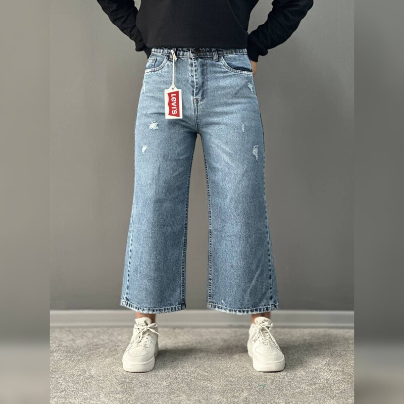 شلوار جین بگ قد 90 شلوار جین زنانه بگ سایز 38 تا 46...