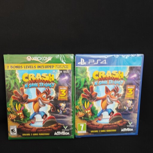 Crash trilogy Xbox one  پلمپ