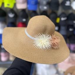 کلاه ساحلی زنانه مدل گل دار