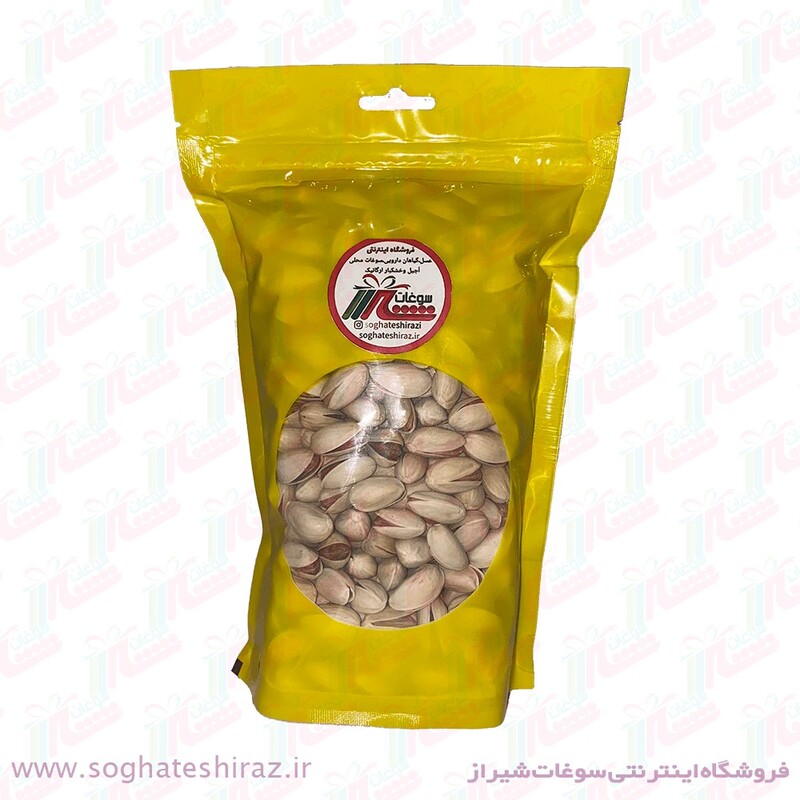 پسته احمدآقایی تازه سوغات شیراز بسته 500 گرمی