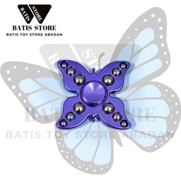اسپینر فلزی ساچمه ای ، طرح پروانه آبی