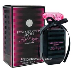 ادکلن ویکتوریا سکرت لاس وگاس ROSE SEDUCTION حجم 100 میل شرکت فرگرانس