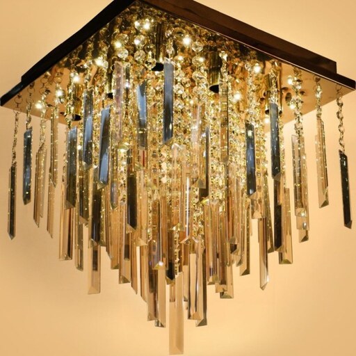 لوستر سقفی مدل آیلار (40در40)Aylar model chandelier