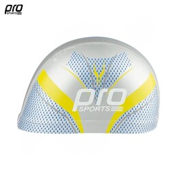 کلاه شنا PU پرو اسپرتز PS-02 ( طوسی - زرد )