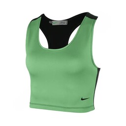 نیم تنه ورزشی زنانه بدن سازی طرح نایک Just Do it 1121 ( سبز )