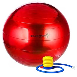 توپ بدن سازی سوییسی جیم بال فیزیوبال گلدن استار 75 سانتیمتری BRS ( قرمز )