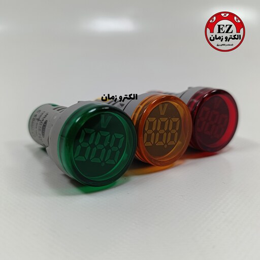 چراغ سیگنال ولت متر DC گرد JBH قطر 22 (JRAD16-22V)