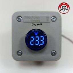 چراغ سیگنال ولت متر DC گرد JBH قطر 22 (JRAD16-22V)