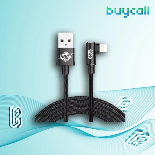 کابل تبدیل USB به USB Type-C باسئوس مدل MVP Elbow طول 2 متر