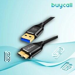 کابل تبدیل USB3.0 به Micro B یوسامز مدل US-SJ272 U19 طول 1 متر