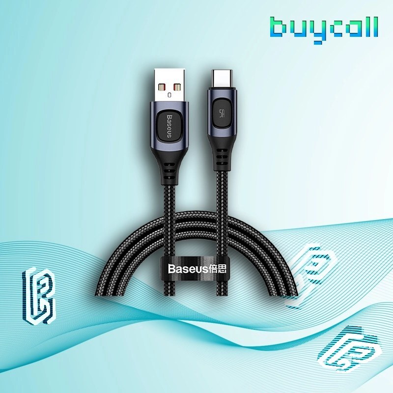 کابل تبدیل USB به Type-C باسئوس مدل CATSS-B طول 2 متر