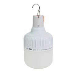 لامپ شارژی حبابی لیتو 20وات (LEITU) مدل LED-1 