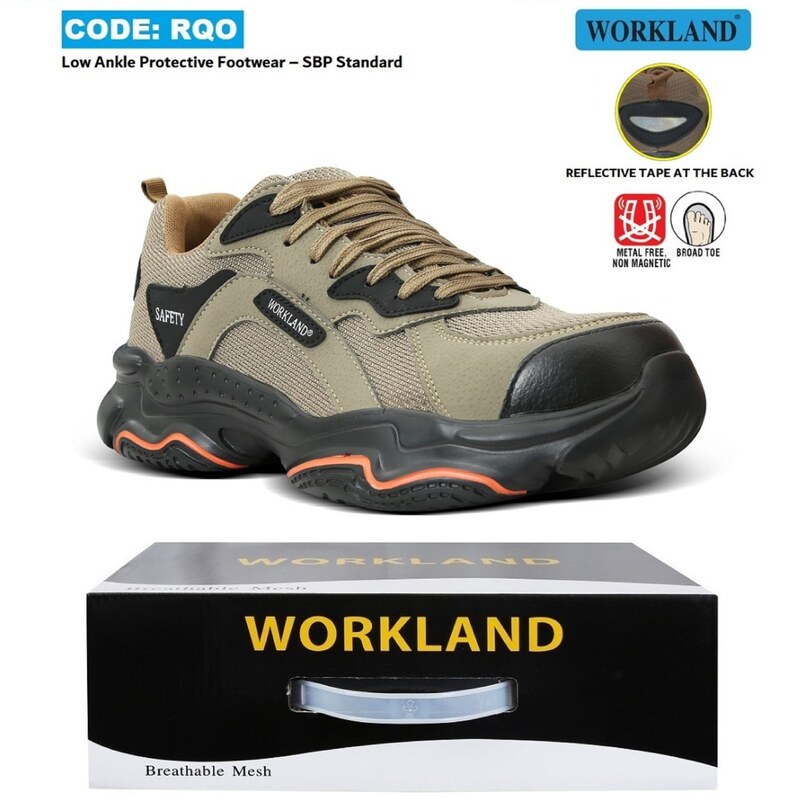 کفش ایمنی مهندسی اسپرت برند WORKLAND ( ورک لند )کد RQO