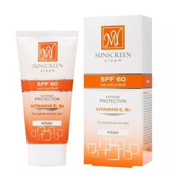 کرم ضد آفتاب مای spf 60 بی رنگ 