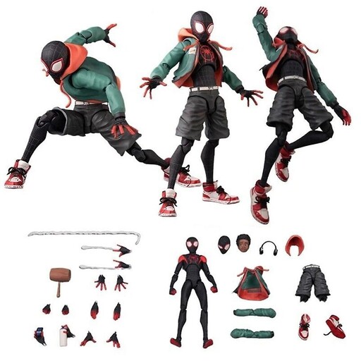 اکشن فیگور اسپایدرمن مایلز مورالز (Miles Morales)