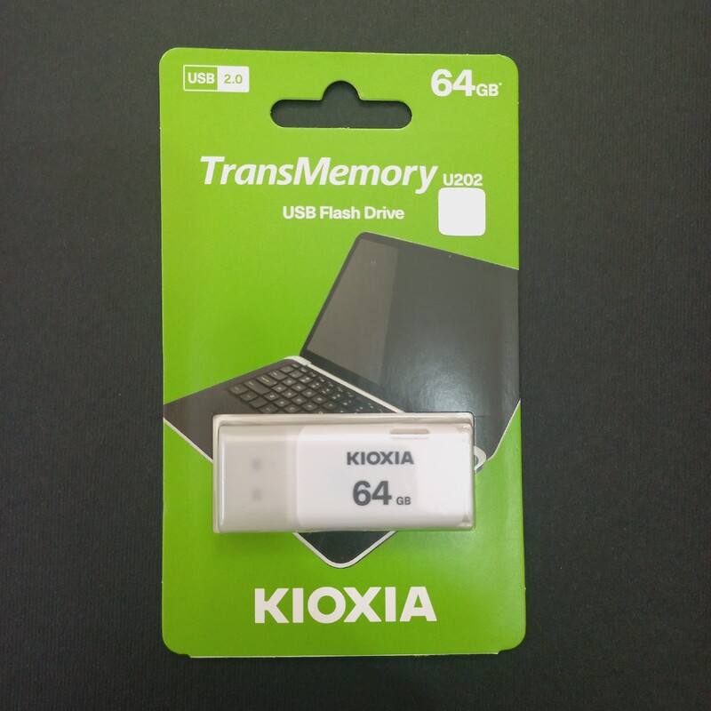 فلش مموری کیوکسیا مدل U202 ظرفیت 64 گیگابایت - KIOXIA U202 64GB USB2