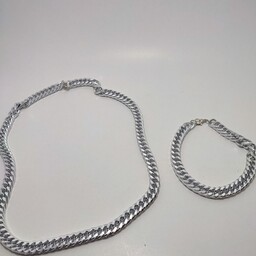 ست دستبندو زنجیر المینیوم کارتیر زنجیر دستبند و گردنبند کارتیر 