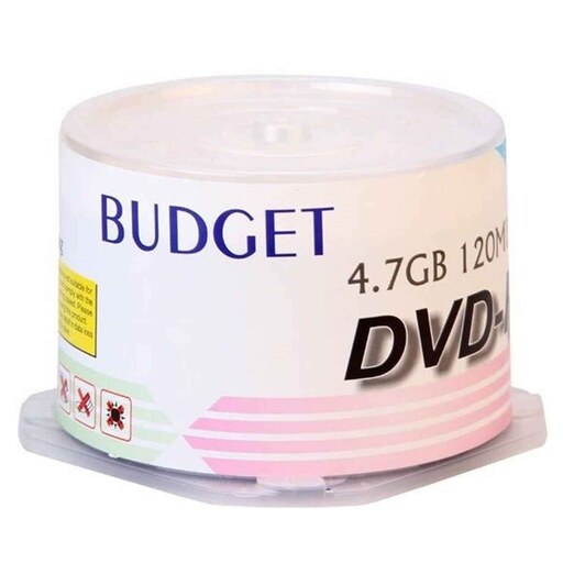 DVD خام بسته 50 عددی ظرفیت 4.7 گیگ رایت دی وی دی