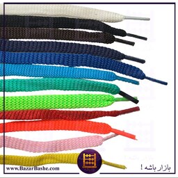 بند کفش نخی 120 سانتی بسته 2 عددی رنگ بندی متنوع