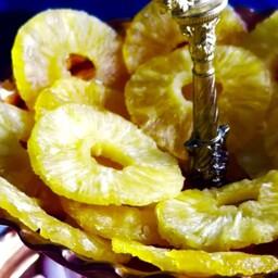 میوه خشک آناناس کمپوتی (بسته 100 گرمی)