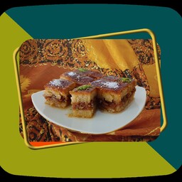شیرینی باقلوا سنتی مخصوص، سوغات تبریز (نیم کیلو)