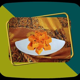 شیرینی لوز بادام زعفرانی مخصوص، سوغات تبریز