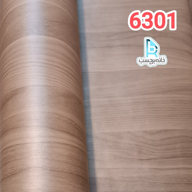 برچسب کابینت طرح چوب برجسته طوسی ضخیم کد 6301