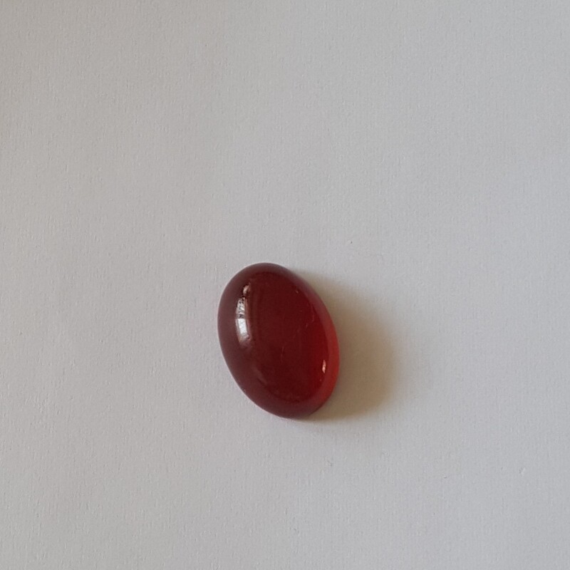 سنگ سنتزی یاقوت سرخ مناسب گردنبند و انگشتر و گوشواره 1.8 سانت