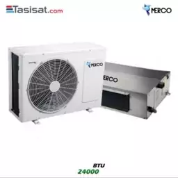 داکت اسپلیت مرکو MERCO ظرفیت 24000 BTU مدل GDS  24P1T1  R1