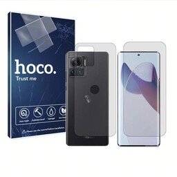گلس نانو هیدروژلی شفاف هوکو مدلHyGELمناسب برای گوشی موبایل موتورولا Moto X30 Pro  همراه محافظ پشت     