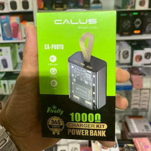 پاور بانک 10 هزار کالوس CALUS POWER BANK CA-P00YD