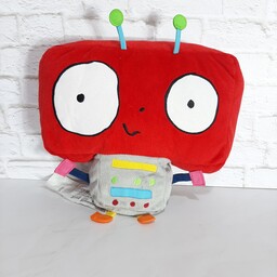 عروسک پولیشی ربات ساخت برند فوووق العاده ایکیا.جنسش مخمل بسیار با کیفیت و خوش رنگ.قابل شستشو.جنسش ضد حساسیت.