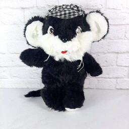 عروسک پولیشی موش آلمانی فوق العاده با کیفیت،خز براق ابریشمی،چشم هاش پلاستیکی،قابل شستشوست.بسیار با کیفیت.