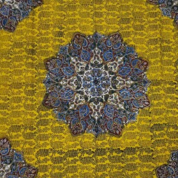 رومیزی و سفره قلمکار اصلی اصفهان  طرح صادراتی درجه یک 