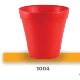 گلدان پلاستیکی آیلاسرام سایزچهار12عددی